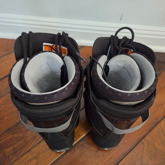 THIRTYTWO Snowboard Boots LASHED Level 3 Model 10 Black 32 Lace Up Men's 9.5 - Picture 5 of 14